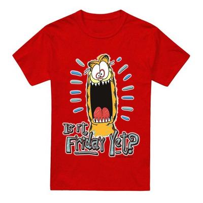 Garfield Unisex Adult Friday T-Shirt