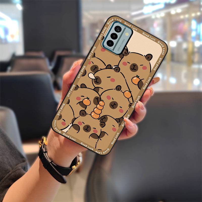 Fashion Design Durable Phone Case For Nokia G22 Anti-knock Back Cover Cute Soft case Anti-dust Graffiti Silicone Cartoon