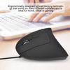 USB Wired Left Hand Vertical Mouse Ergonomic Gaming Mouse Wrist Healthy Mouse