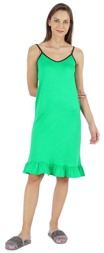 Inkmeso Solid Women  s Spaghetti Strap Nightwear Sleeveless Chemise