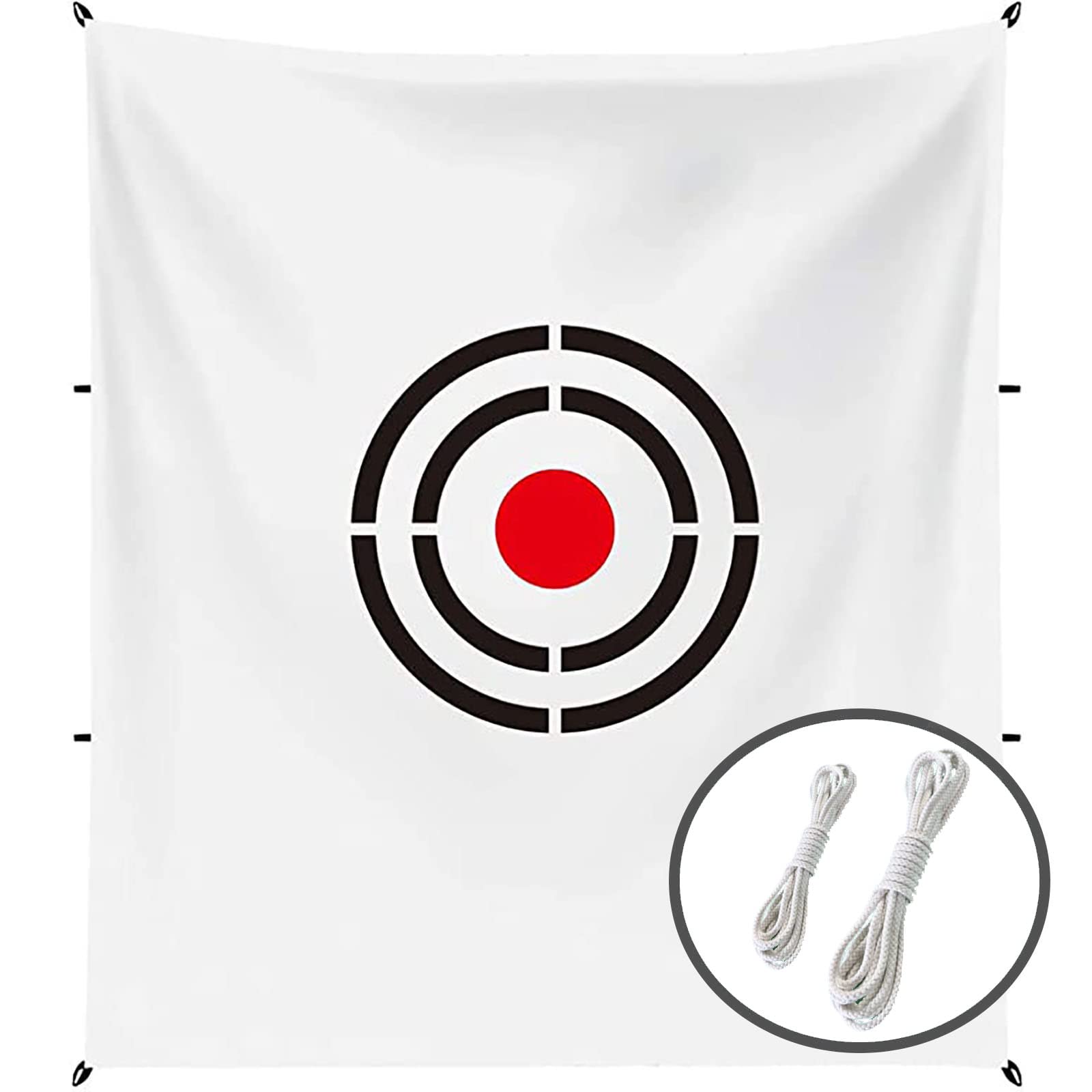 

KAIDIDA Golf Replacement Golf Practice for Outdoor Use Net, 1.5x1.8m Target, Equipment, White, Velvet,