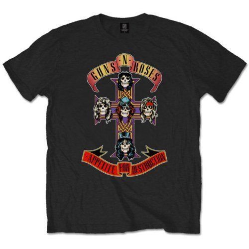 Guns N Roses Appetite For Destruction Official Merchandise T-Shirt XL