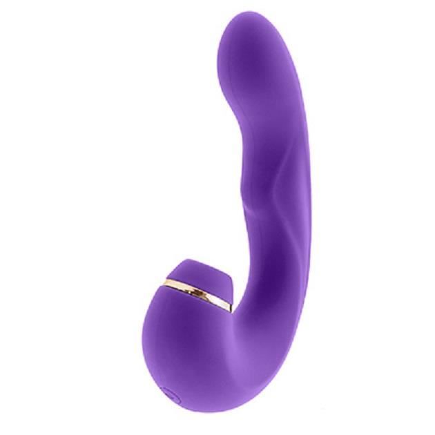 Jouet Multifonction - CONDOMSCO - Vibration et Pulsation - Silicone - Stimulation Point G et Clitoris