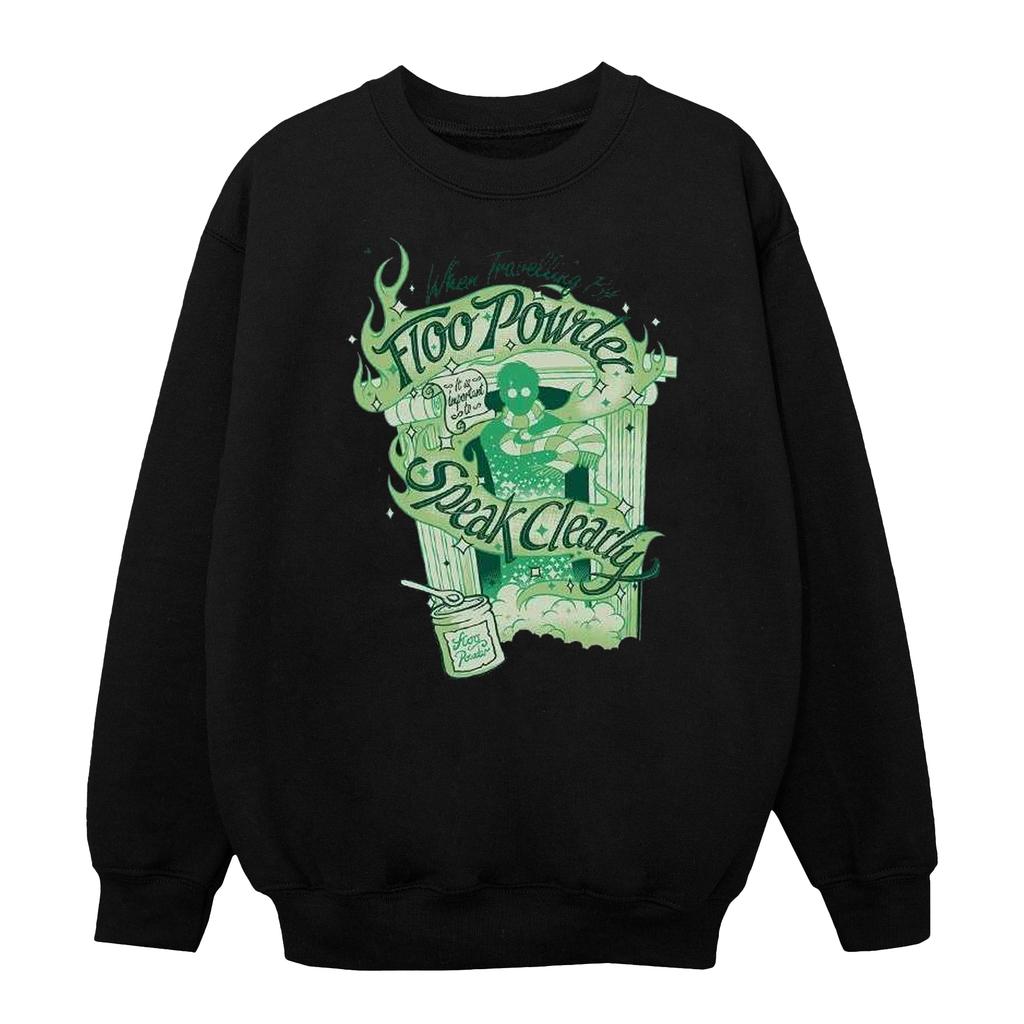 HARRY POTTER Mens Floo Powder Sweatshirt