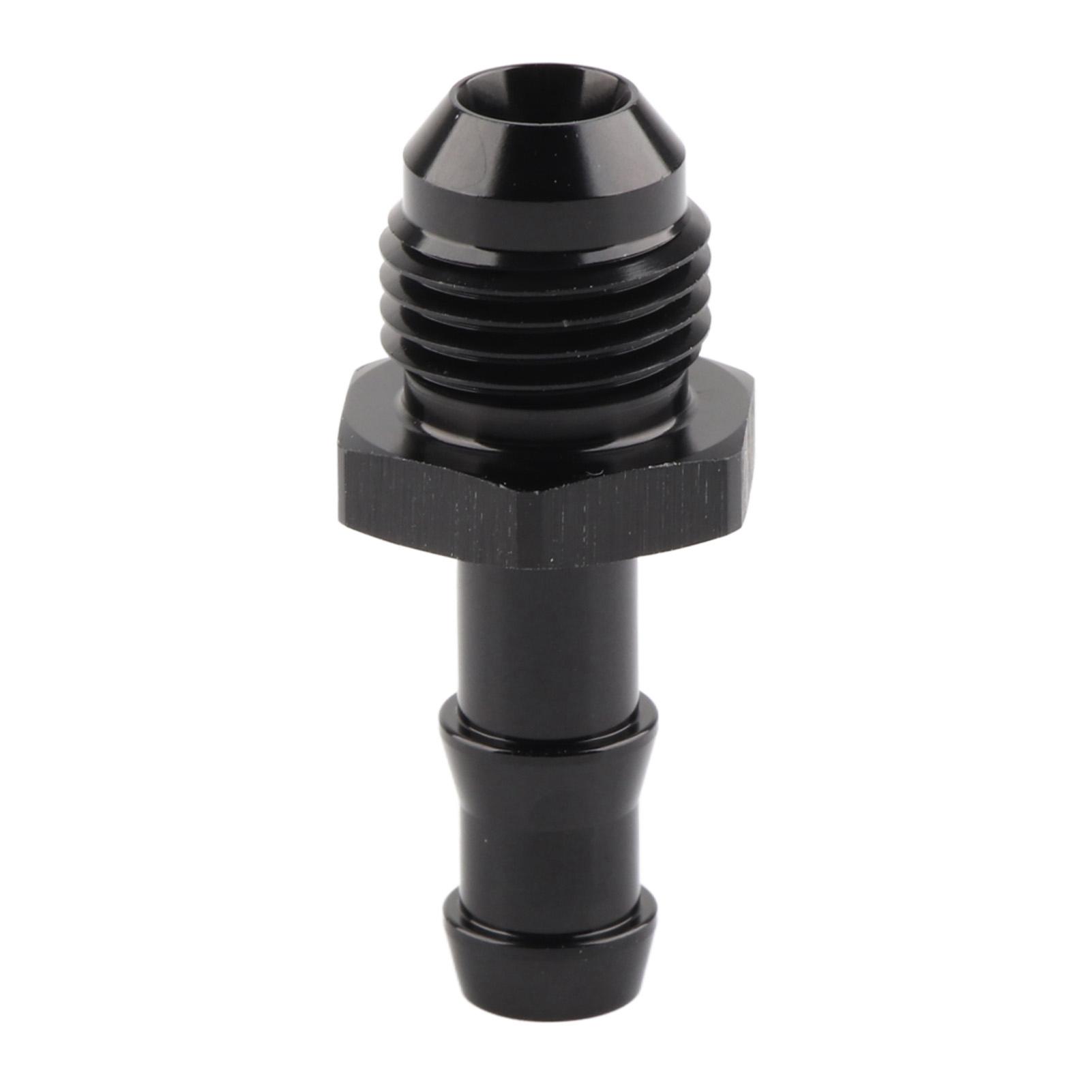 

Адаптер штуцера для шланга -6 AN зовнішня різьба до фітинга 5/16 дюйма для гумових, пластикових, нейлонових паливних ліній