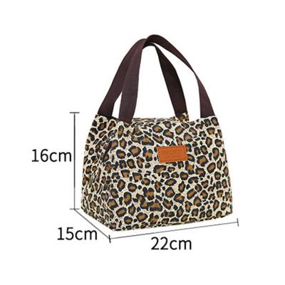 Přenosná taška na oběd Dámská tepelně izolovaná krabička na oběd Tote Cooler Kabelka Vodotěsná Bento Pouch Kancelářská taška přes rameno