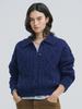 Sienne Alma Wool 100 Cardigan (Navy)