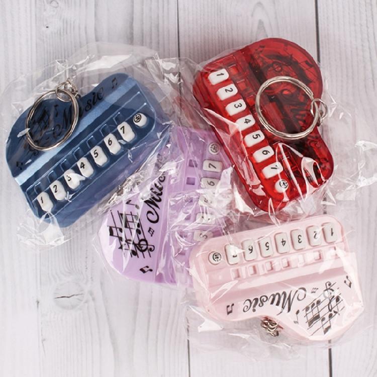 Musical Instrument Keychain Pendant Decorative Toy Gift for Music Enthusiasts
