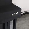 Protect your piano with a Mooson upright piano cover includes piano keyboard cover cloth and piano dust cover high-quality - (black).