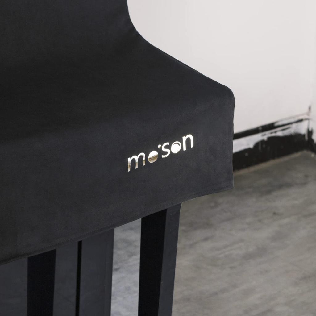 Protect your piano with a Mooson upright piano cover includes piano keyboard cover cloth and piano dust cover high-quality - (black).