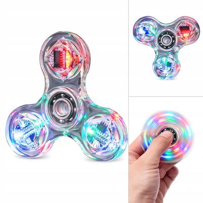 Fidget Spinner LED Colorful Glowing Anti-Stress Toy For Kids