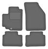 Velour Graphite Car Mats For: Nissan Pixo Hatchback (2008-2013)