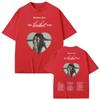 Madison Beer The Locket Tour Merch T-shirt Moda Pop Music Maniche Corte T-shirt Uomo Donna Casual Ampia Cotone T-shirt