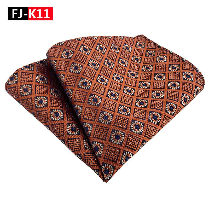 Blumen-Paisley-Polyester-Einstecktuch für Herrenanzug - Elegantes Design 2025