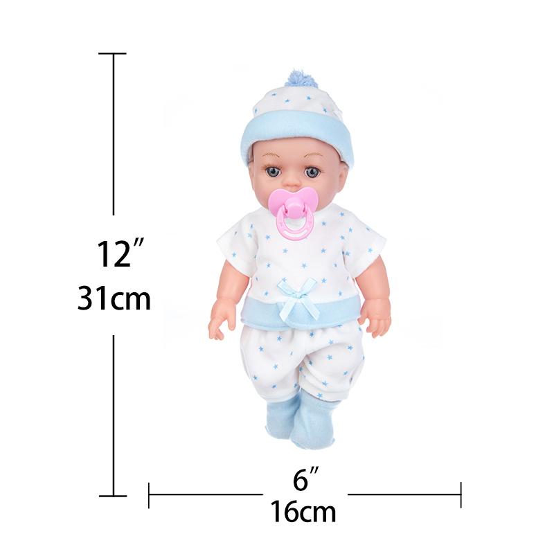 

31 см кукла Rebirth 12 дюймов кукла-симулятор младенца виниловая кукла кукла игрушка кукла Rebirth Baby Doll кукла детский подарок на день рождения 31cm