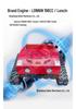 HT550 Remote Control Tracked Lawn Mower and Grass Shredder