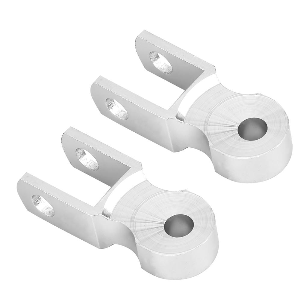 2pcs Motorcycle Damping Device Shock Absorbers Heightening Pad for Chassis 5cm (With Screw)