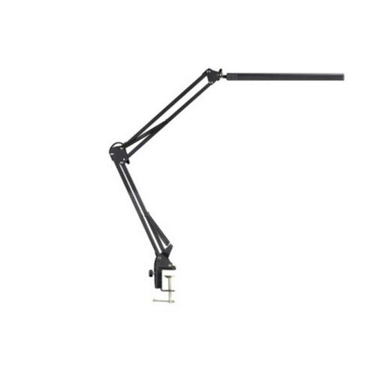 LED Folding Long Arm 12V Clip-on Eye Protection Desk Lamp with USB