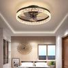 20 Inchs Living Room Luxury Style Ceiling Fan Adjustable Brightness LED Ceiling Fan Lamp DC Motor Ceiling Fan With Light