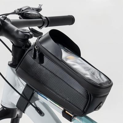 Bike Frame Bag  Top Tube Phone Bag Cycling Accessories Pouch 0.3mm Transparent  Screen Film for Travel Riding