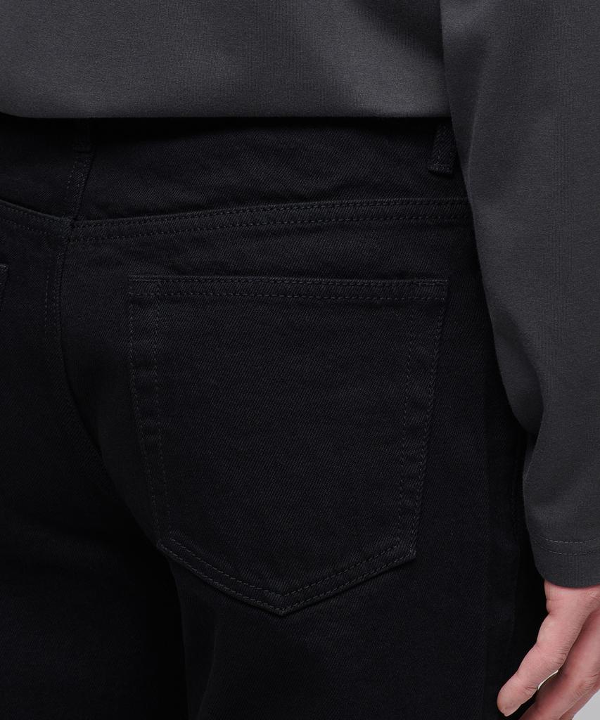 MUSINSA STANDARD Semi-Bootcut Denim Pants [Black]