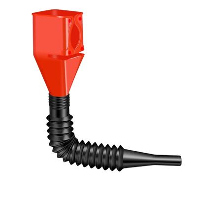 Retractable Folding Buckles Funnel Plastic Oil Funnel Draining Tool Flexible Wide Mouth Funnel for Car Motorcycle Use