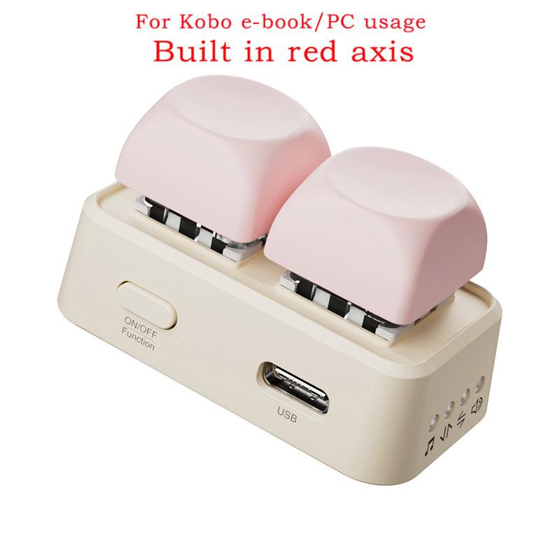 

New Mini Blue Tooth Page Turner Keypad Remote Control For Kobo E-Book Readers Mobile Phone Tablet Video Switching Lazy Artifact
