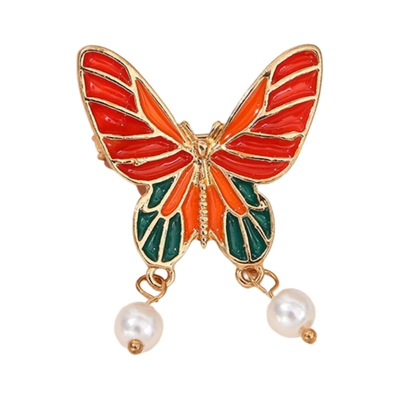

Practical Butterfly Pins Fashionable Bowknot Brooch Sparkling Women Clothing Jewelry Suitable for Various Occasion