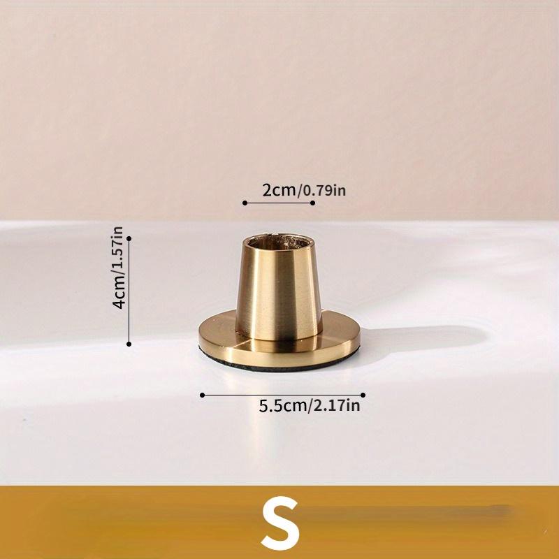 1PC Candlestick Metal Black Candle Stand Decoration Home Living Room Crafts