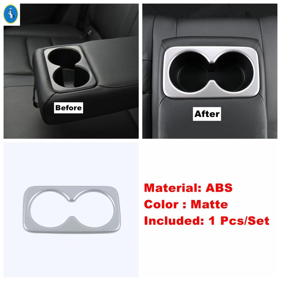 Matte Car Water Cup Holder / Gear Shift Lift / Air AC Accessories Cover Trim For Nissan X-Trail X Trail / Rogue T33  - 2026