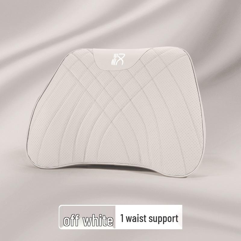 BYD Han Neck & Lumbar Support Set: Universal Headrest Pillow for Dolphin, Seagull, Seal, Song, Qin Plus - All-Season Comfort