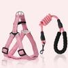 Dog Chest Strap Comfortable Portable Polyester 120cm Small Medium Pet Puppy Harness for Outdoor