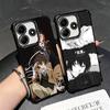 Bungo Stray Dogs Double Black Soft Phone Case For Xiaomi Redmi Note 14 15 Pro Plus 13 12 11S 11T 5G 10 9S 9 Plating Anti-Fall Fu