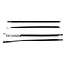 Compatible Window Glass Outer Trim for 2014-2022 Toyota Levin: Waterproof, Electroplated Sealing, Decorative Strip.