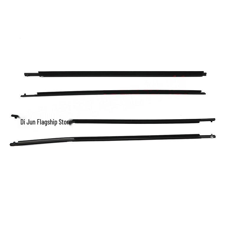 Compatible Window Glass Outer Trim for 2014-2022 Toyota Levin: Waterproof, Electroplated Sealing, Decorative Strip.