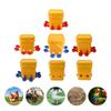 Automatic Poultry Drinking Bowl Automatic Chicken Waterer Cup with 12L Handheld Barrel Poultry Drinking Equipemnt for Goose Duck