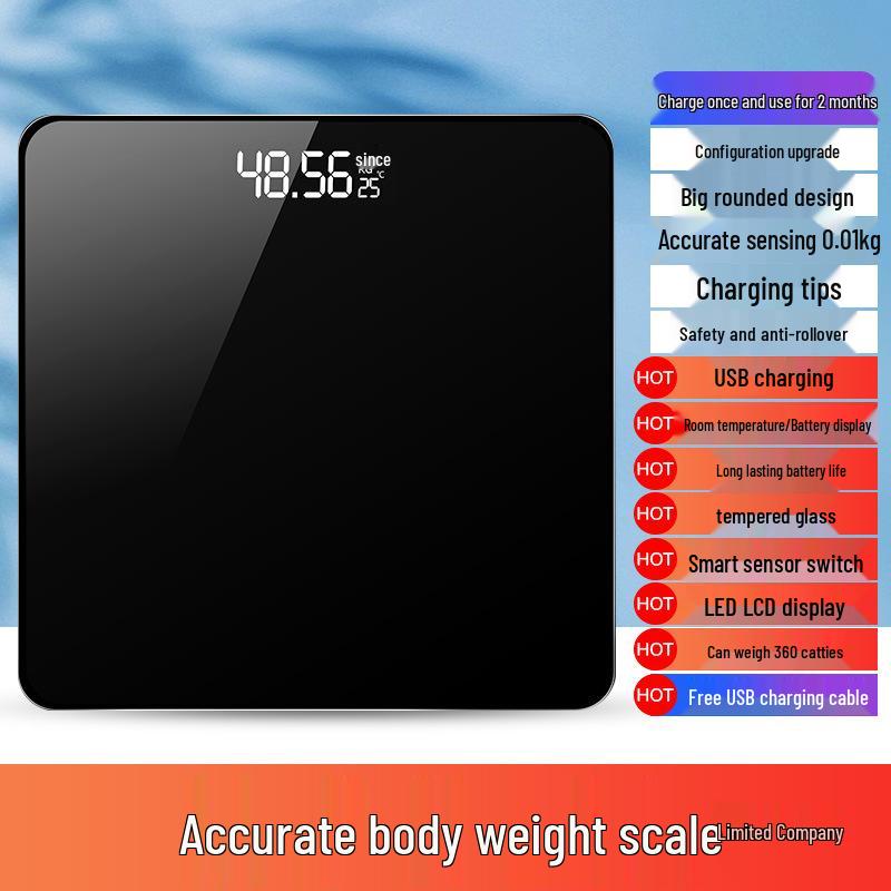 

Умные Bluetooth весы для измерения жира и веса тела - Электронные для домашнего использования, Перезаряжаемые