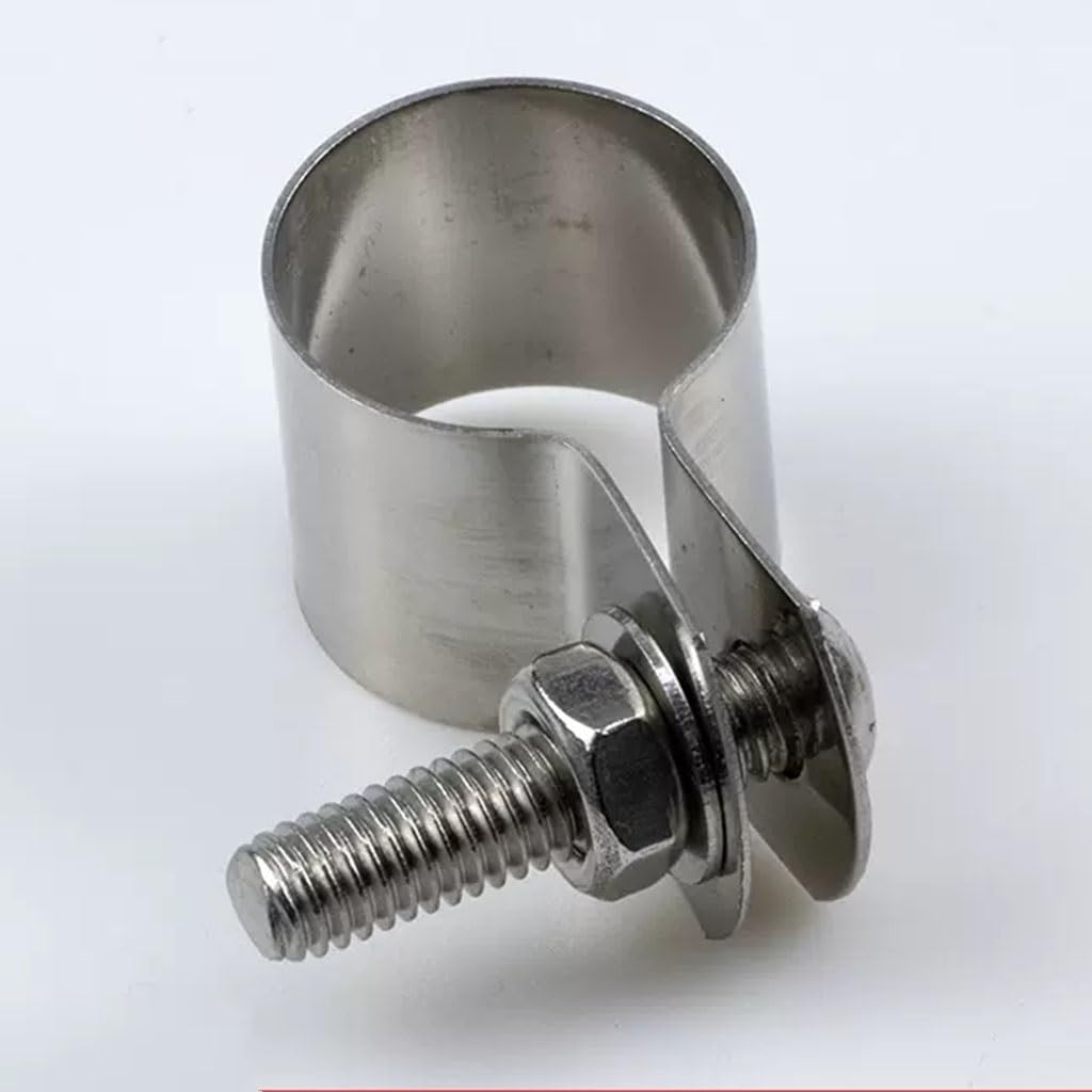 10pcs 304 Stainless Steel Clamps,10mm 12 16 20 25 27 32 33 35mm Grounding