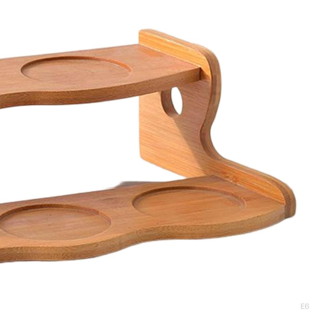 Tiered Flower Pot Stand Rack Display Storage Organizer Multifunction Shelf Wood for