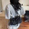 Denim Bag Women's Large Capacity Shoulder Underarm Bag Commuter Pillow Bag