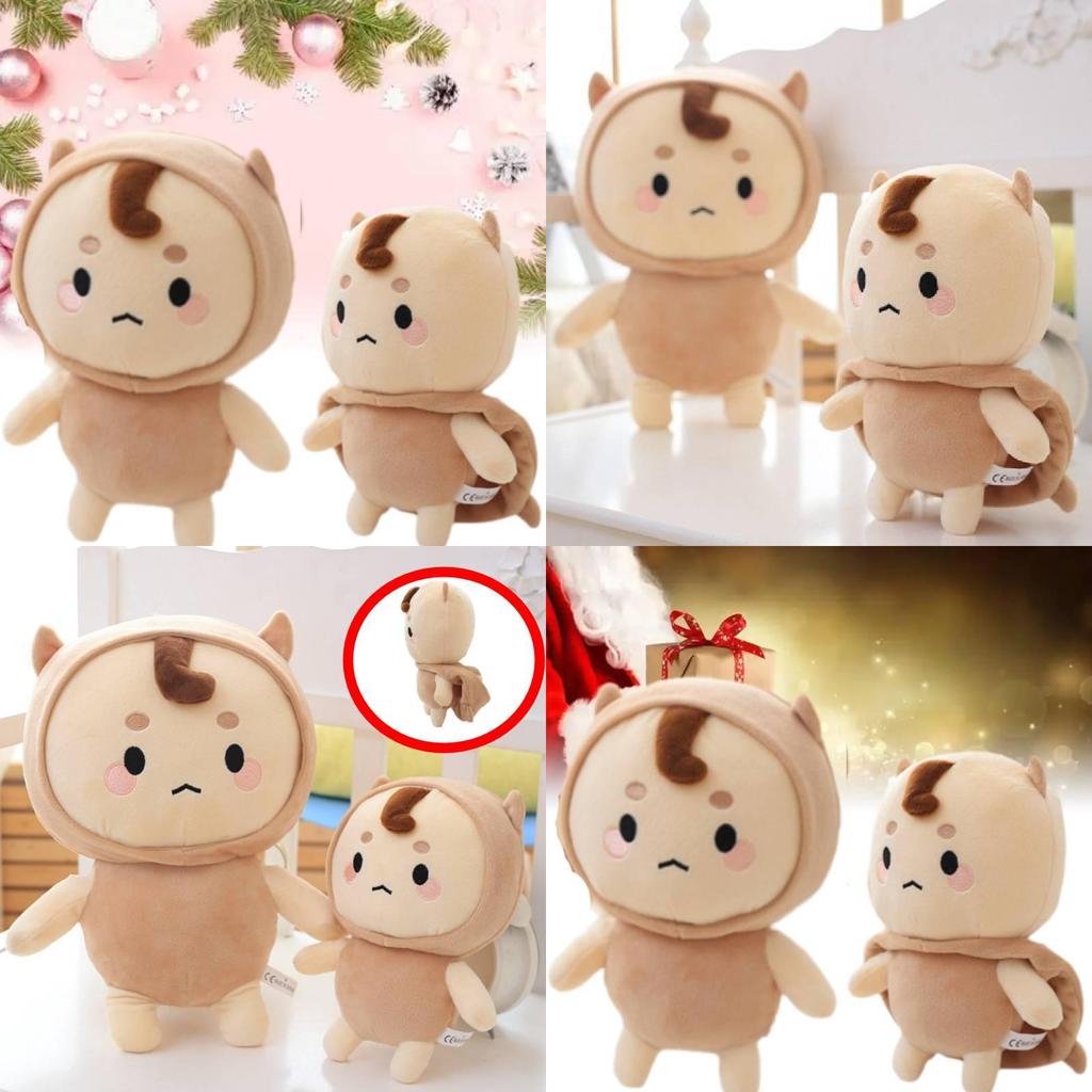 Adorable Buckwheat Boy Plush Doll Soft Toy Perfect For Kids Ages 7 To 14