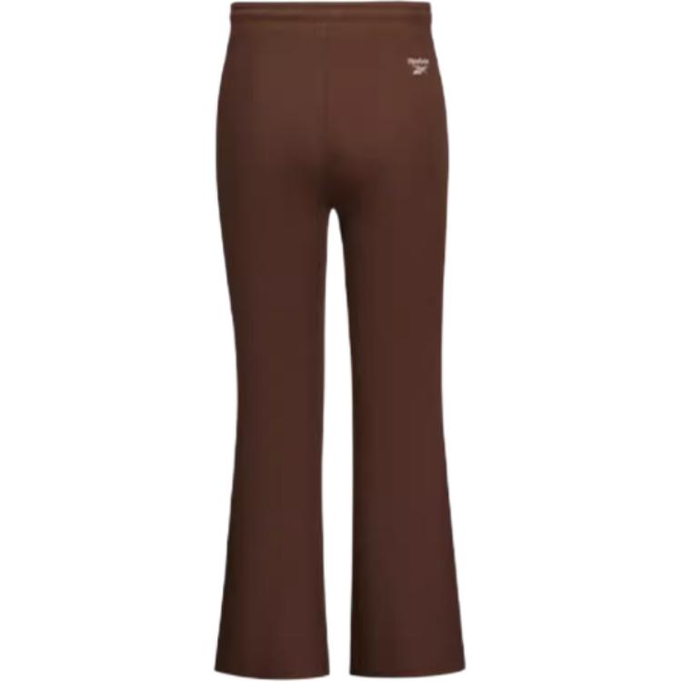 Reebok Comfortable Trendy Versatile Knitted Sports Pants Women bottoms Brown 24FRM602WGBR