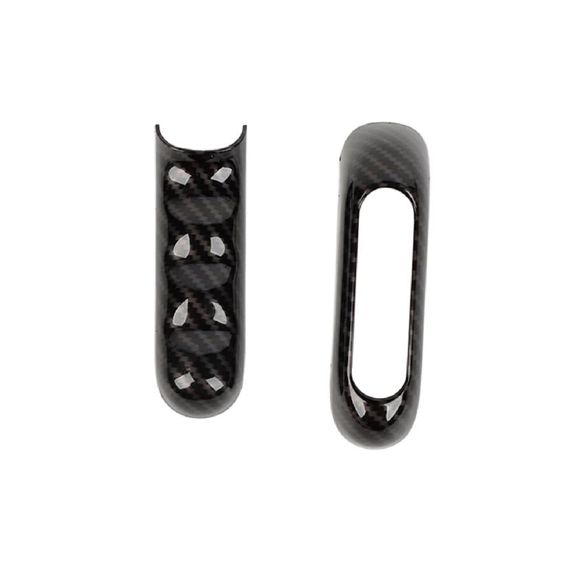 

4WD Handle Handbrake Decoration Cover Trim for Jeep Liberty 1999-2007 ABS Center Console Stickers Car Interior Accessories Carbon Fiber Look