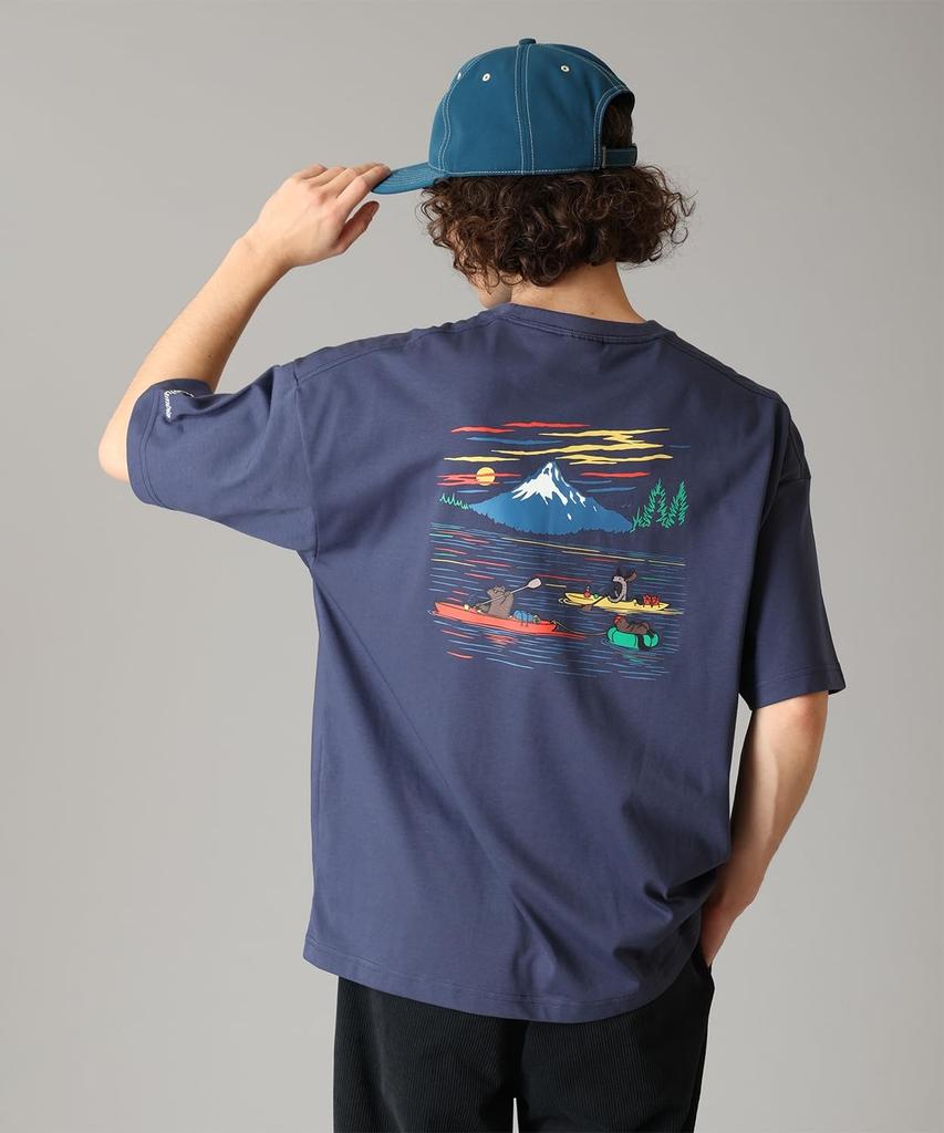 Lake to Avenue Graphic Short Sleeve PG2040 Nocturnal River Size S [Columbia] T-Shirt