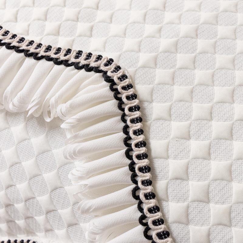 Summer Sofa Cushion  New Special-Shaped Cool Bean Ice Silk Sofa Seat Cushion Summer Cool Non-Slip Sofa Cover