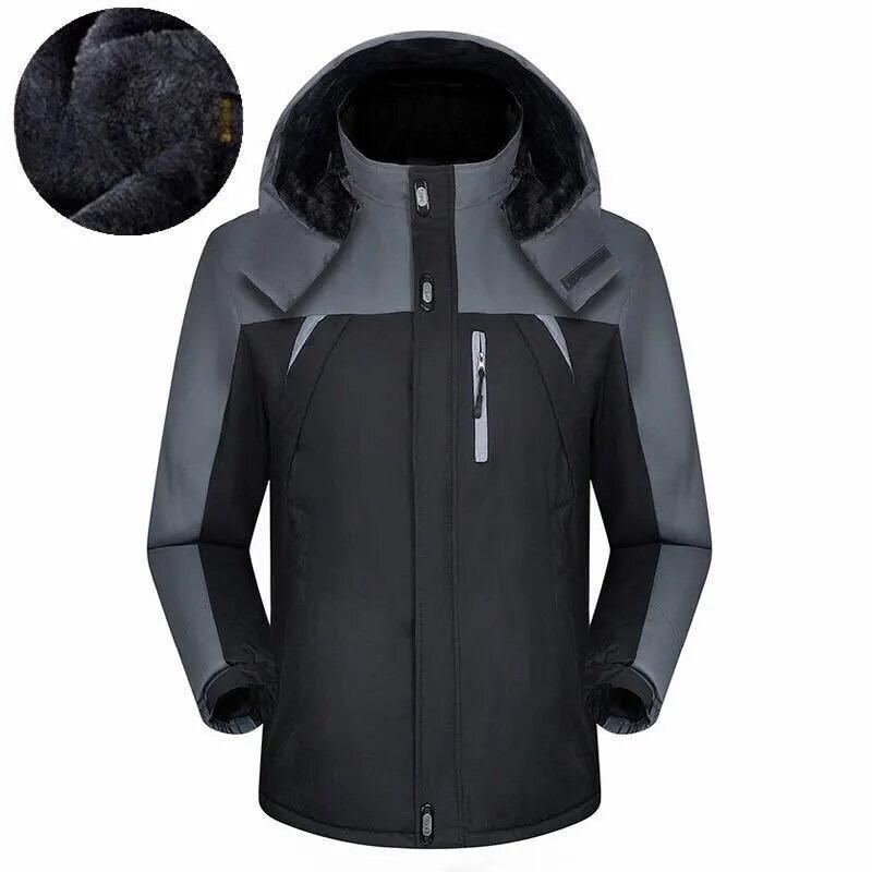 Fleece Thickened Winter Outdoor Jacket Warm Men's Jacket Mountaineering Cotton Jacket