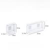 Transparent Desktop Storage Box Cosmetics Office Supplies Student Dormitory Pen Holder Bathroom Wall Hanging Shelf Punching Free