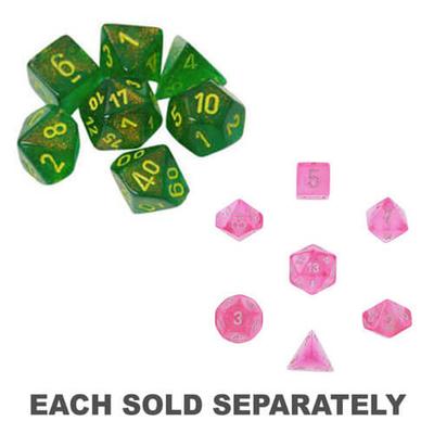Chessex Polyhedral 7-Würfel Borealis Set