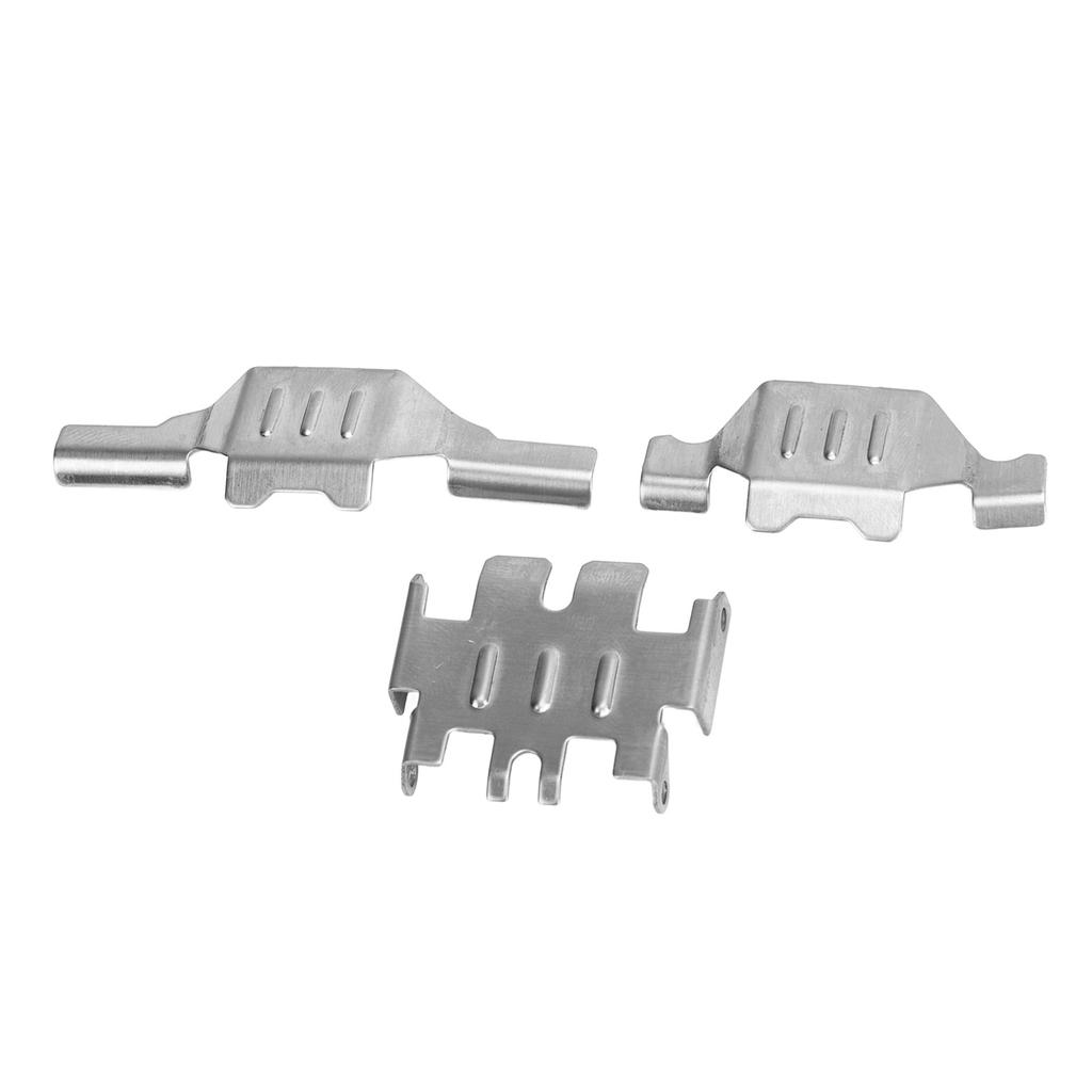 Stainless Steel Chassis Armor RC Chassis Armors Set for Traxxas TRX4M 1/18 Upgrade RC Car