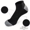 10 Pairs Of Comfortable Breathable Socks Sweat Absorbing Odor Proof Low Cut Solid Color Socks Suitable For Outdoor Activities
